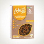 Паста  4 злака(кукуруза, рис,гречиха, киноа) из региона Апулия: фузилли, без глютена BIO