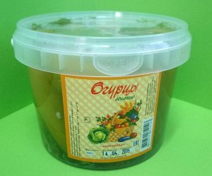 Огурцы соленые 0,5кг