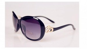 Солнцезащитные очки черные с петельками на дужках