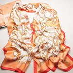Брендовые платки, шарфы, палантины 100% шелк