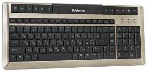 Клавиатура Кл-ра проводная Inox 900 Bronze (бронза), USB, box-10. 45901