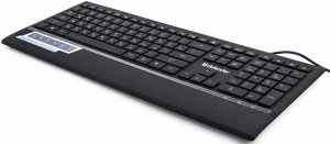 Клавиатура Кл-ра проводная Oscar 660L PRO B (черн.), USB, подсветка символов , box-12 45662