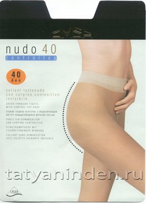 Колготки NUDO 40 control top