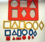 Рамки-вкладыши М.Монтессори &quot;Паутинки&quot;