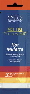 Крем-активатор загара в солярии SUNFLOWER Hot Mulatto 3 степ.