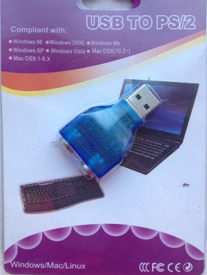 USB PS/2 converter. Переходник c PS/2 на USB