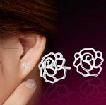 Серьги из стерлингового серебра