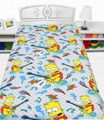 520313 Плед флисовый 150х200 &quot;Simpsons&quot;
