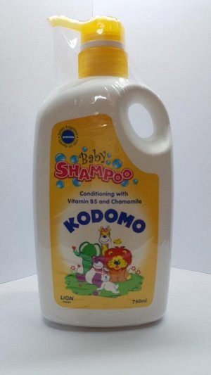 LION "Кодомо" Шампунь+кондиционер для детей 750мл /12/6шт/ Таиланд