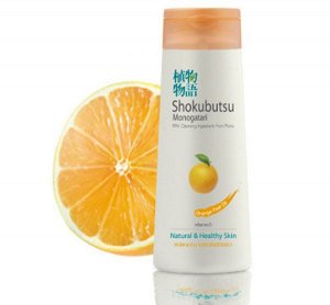 LION "Shokubutsu" Крем-гель для душа 200мл "Апельсиновое масло", Orange Peel Oil  Таиланд