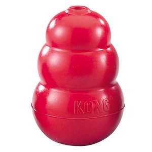 KONG Classic игрушка для собак "КОНГ" L большая 10х6 см