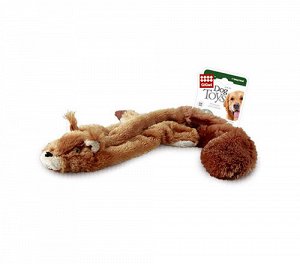 GiGwi Игрушка для собак Шкурка белки с пищалкой 61 см