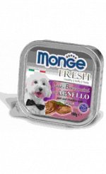 Monge Dog Fresh консервы для собак ягненок 100г
