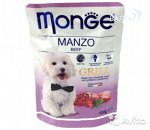Monge Dog Grill Pouch паучи для собак говядина 100г