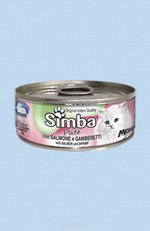 Simba Cat Mousse мусс для кошек сердце/куриная печень 85г