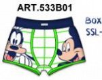 533B01 Детские мужские боксеры Disney