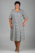 4802-53 ТАТЬЯНА 1.9937 Платье, серо-желтый