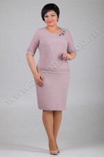 4564-82 ТЭФФИ Стиль Л-861 Платье, светло-розовый