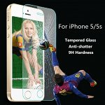 Стекло защитное на ровную часть экрана на телефон iphone