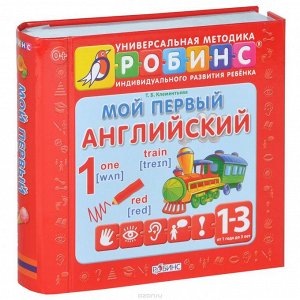 Методика Робинс. Красная. Книжки-кубики