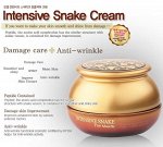 BERGAMO Омолаживающий крем со змеиным ядом INTENSIVE SNAKE W