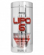 Жиросжигатель NUTREX Lipo-6 Unlimited - 120 капсул