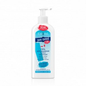 Pure Control Гель для умывания глубокоочищающий 200ml шаг №1