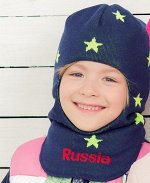 Шапка шлем для мальчика
