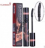 124 Тушь Flamingo Объём. Силиконовая кисточка.