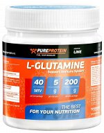 Глютамин PUREPROTEIN - 200 гр