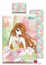 521307 КПБ 1,5сп н(1)50*70 Winx Fashion Flora 2014