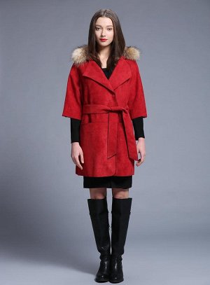 пальто материал: искусственная замша, мех отстегивается; модель oversized - носится свободно, смотрится супер; кто любит "воблипку" - берем на размер меньше.цен