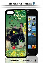 Чехол голографический 3D пластик iphone
