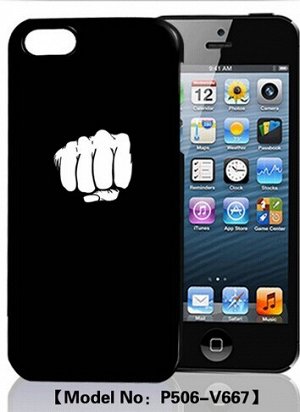 Кулак. Чехол голографический 3D на телефон iphone