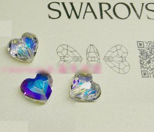 8мм сердце Swarovski Crystal