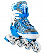 Ролики раздвижные алюм.рама BW-902-3 blue