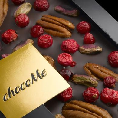 Шоколад  chocoMe, с золотом и серебром к 8 марта