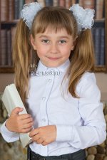 Блуза арт.&quot;С&quot; - Модель &quot; классика&quot; , д/р белый
