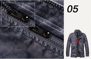 Куртка мужская утепленная, цвет Blue gray