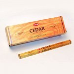 Благовония HEM, четырехгранники, Cedar (Кедр)