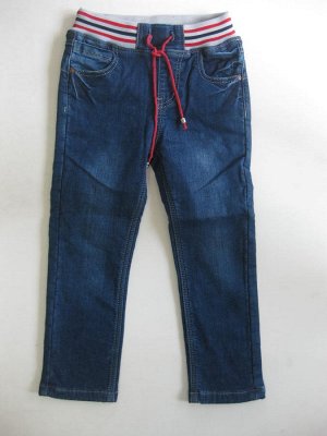 Качественные утепленные флисом джинсы мальчику, рост 110+, фото!