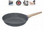 Сковорода 28 см с антипригарным гранитным покрытием серия MINERALICA NADOBA
