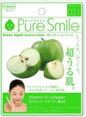 018452 "Pure Smile" "Yogurt mask" Смягчающая маска для лица на йогуртовой основе с экстрактом яблока и манго 23мл. 1/600