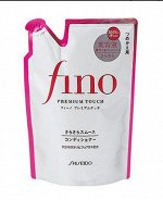 &quot;SHISEIDO&quot; &quot;FINO Premium Touch&quot; Восстанав. конд. для жирных и норм. волос (с маточным молочком пчёл). (мягкая упаковка) 400 мл