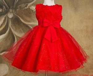 платье красное
