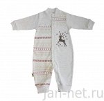 461М Комбинезон на мальчика &quot;Снежные узоры&quot;
