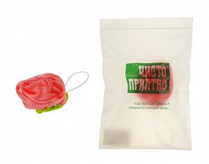 0021-kr Мочалка "Роза", 30 грамм KR-0021 ВЭД