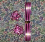 05 Подарочная упаковка: 2 бантика+лента 1м