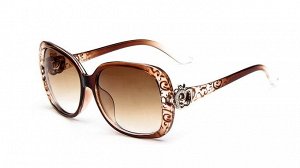 Солнцезащитные очки леопардовые с "яблоком" на дужке