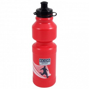 Бутылка для воды 750 мл красная VEL-25 Ecos
